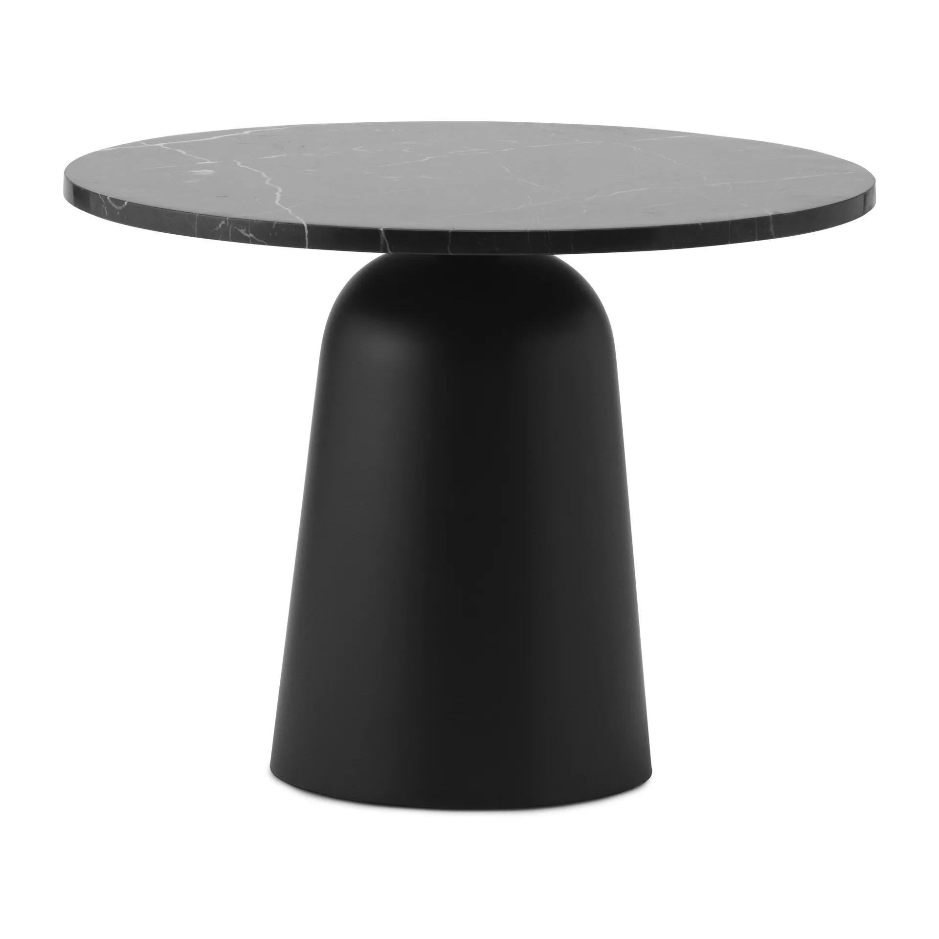 Table réglable Turn Ø55 cm, Marbre noir Normann Copenhagen