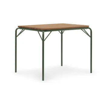 Table Vig Robinia 90x80 cm - Green - Normann Copenhagen