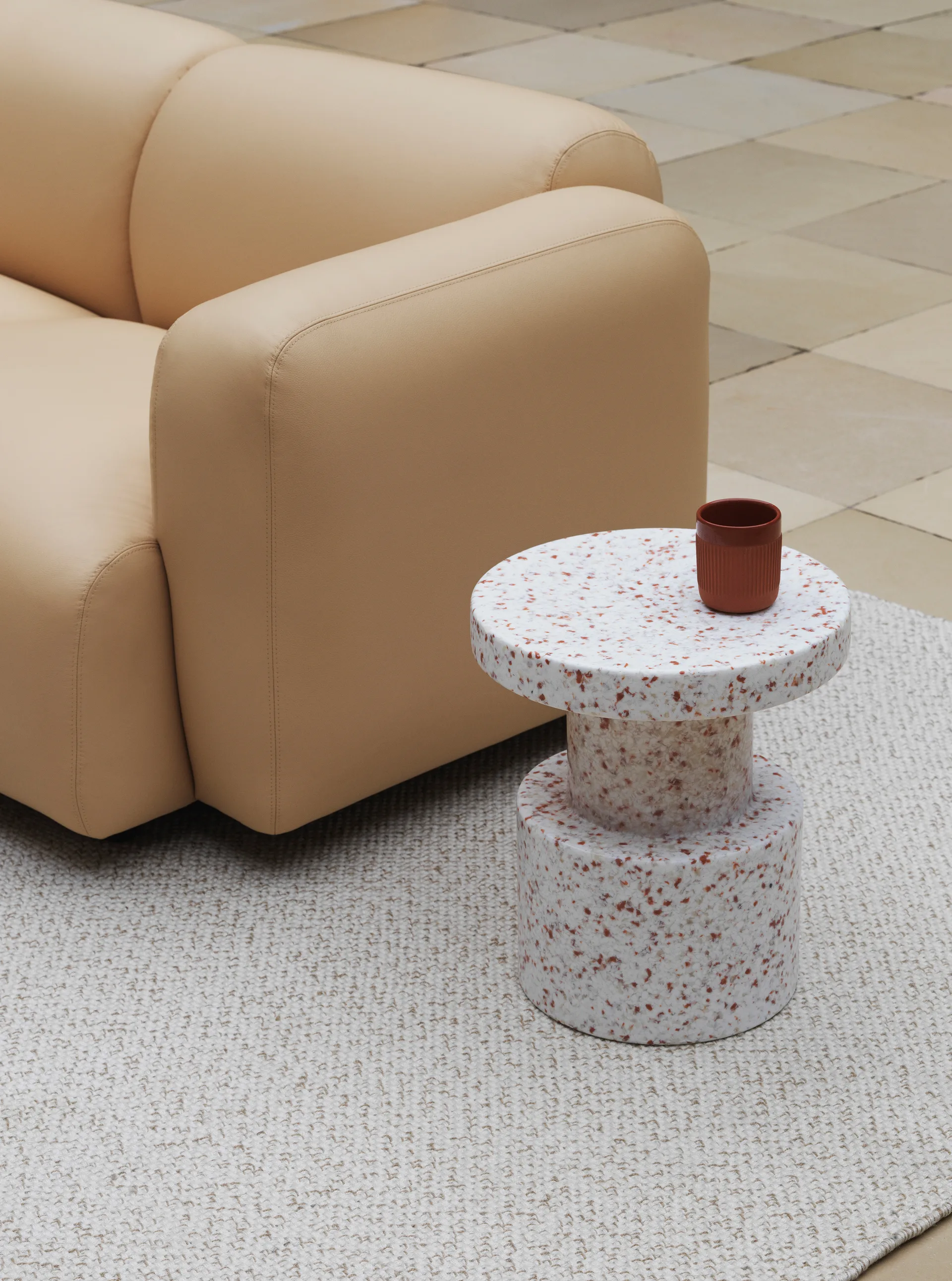 Tabouret Bit, Blanc Normann Copenhagen