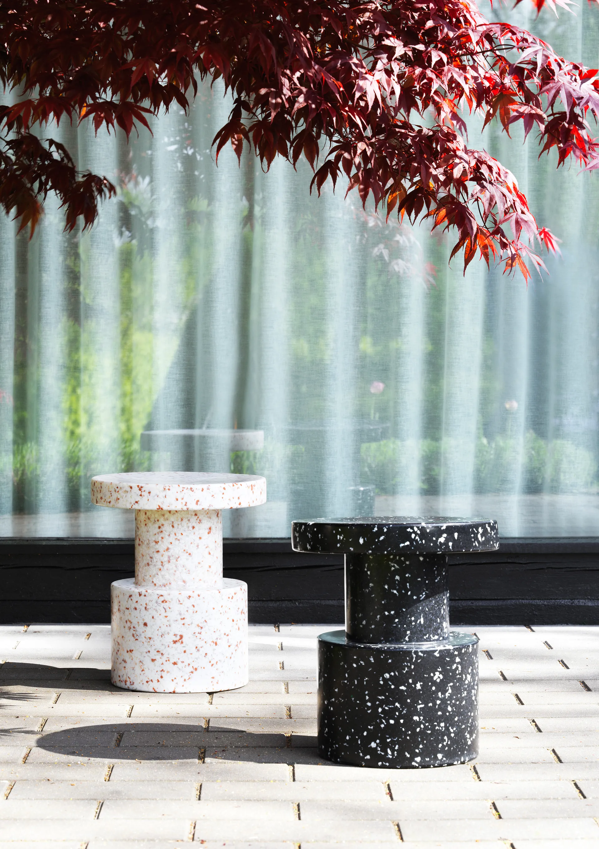 Tabouret Bit, Blanc Normann Copenhagen