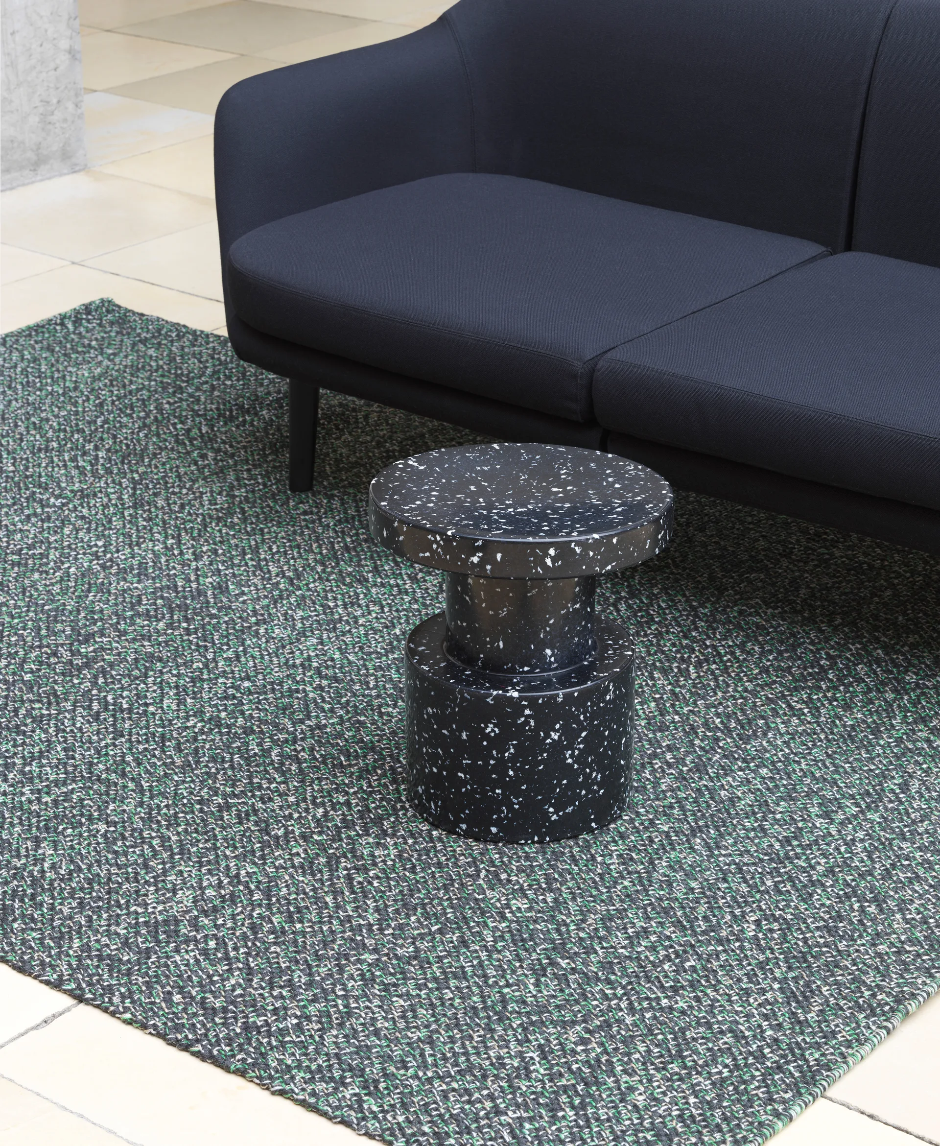 Tabouret Bit, Noir-multi Normann Copenhagen