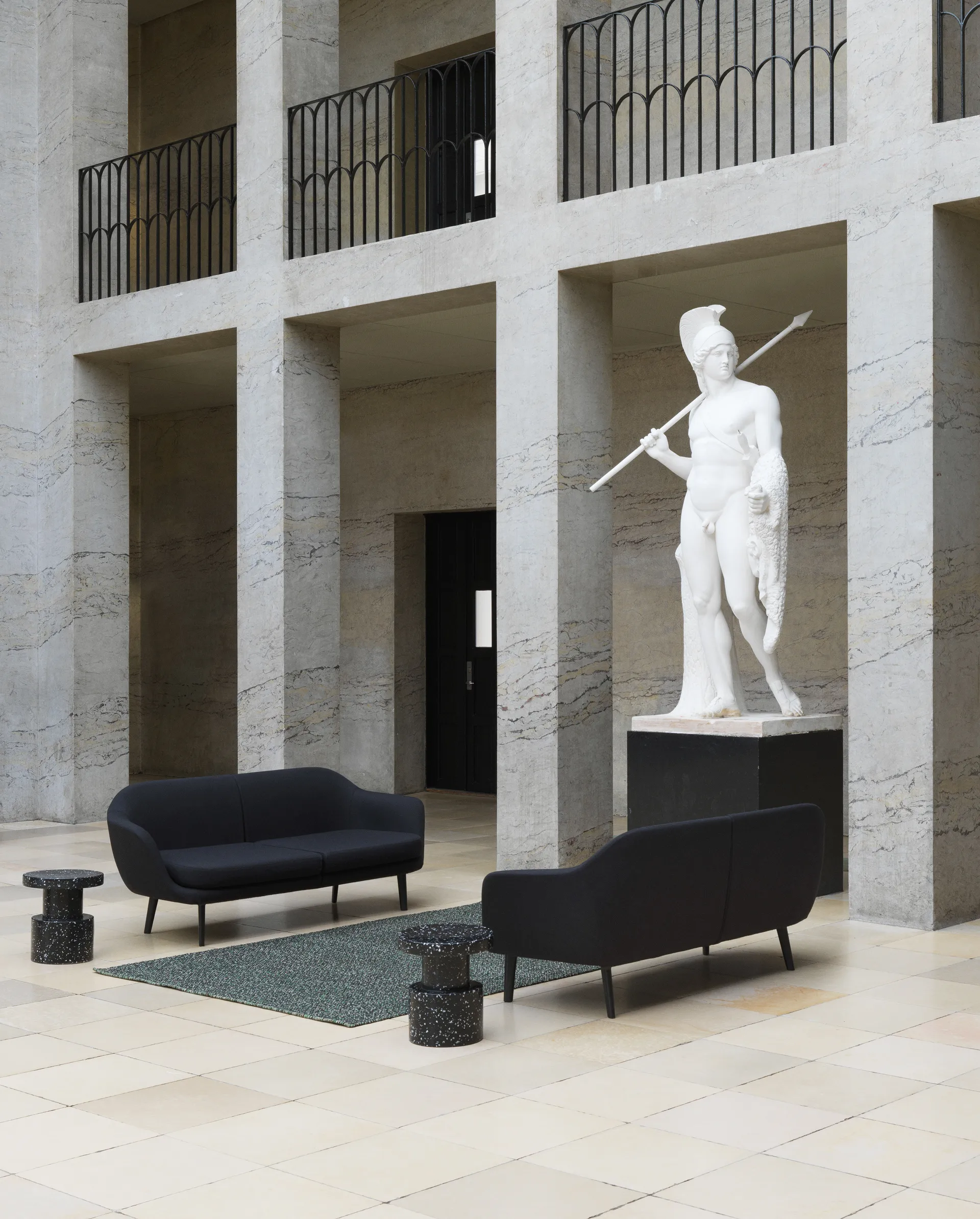 Tabouret Bit, Noir Normann Copenhagen