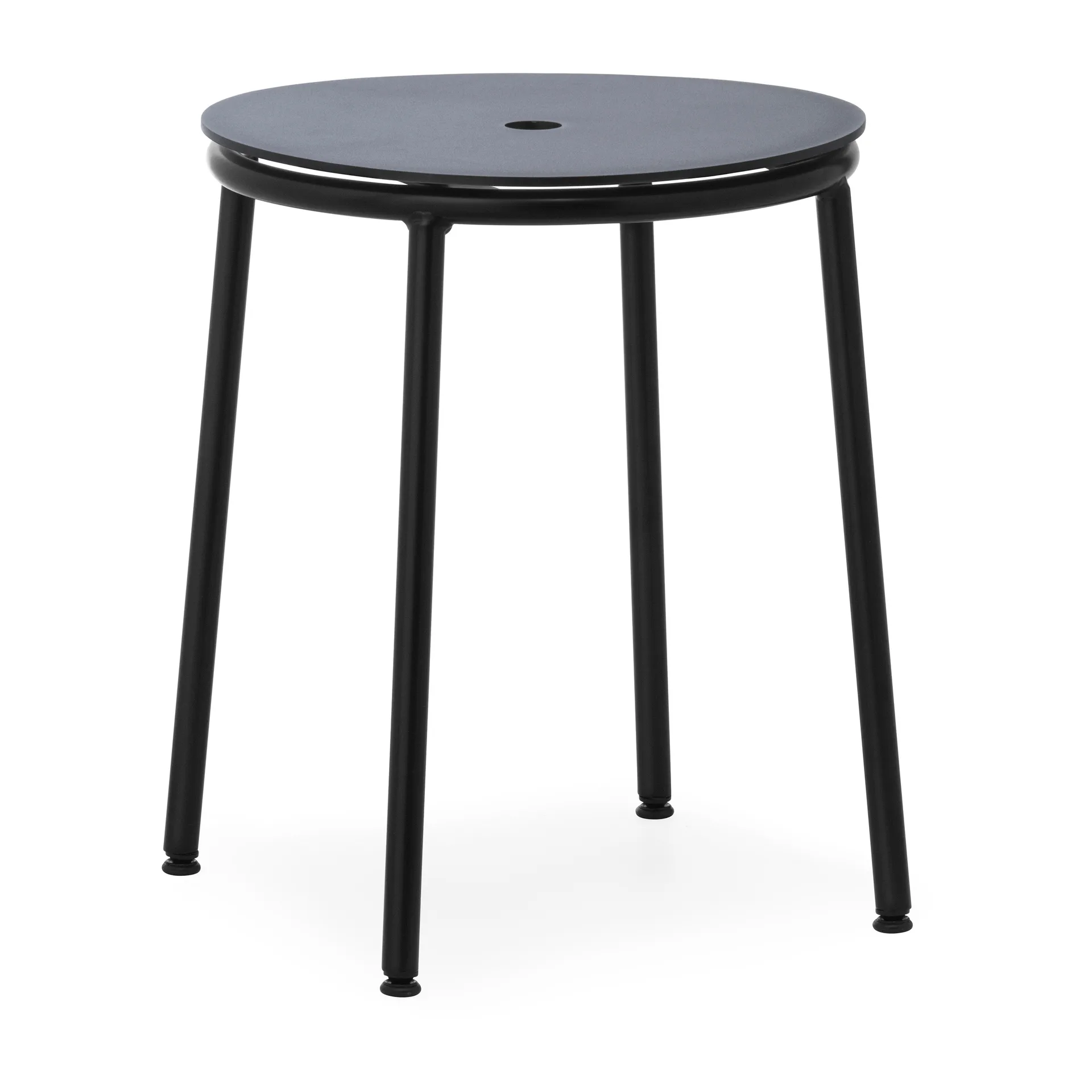 Tabouret Circa 45 cm, Aluminium noir Normann Copenhagen