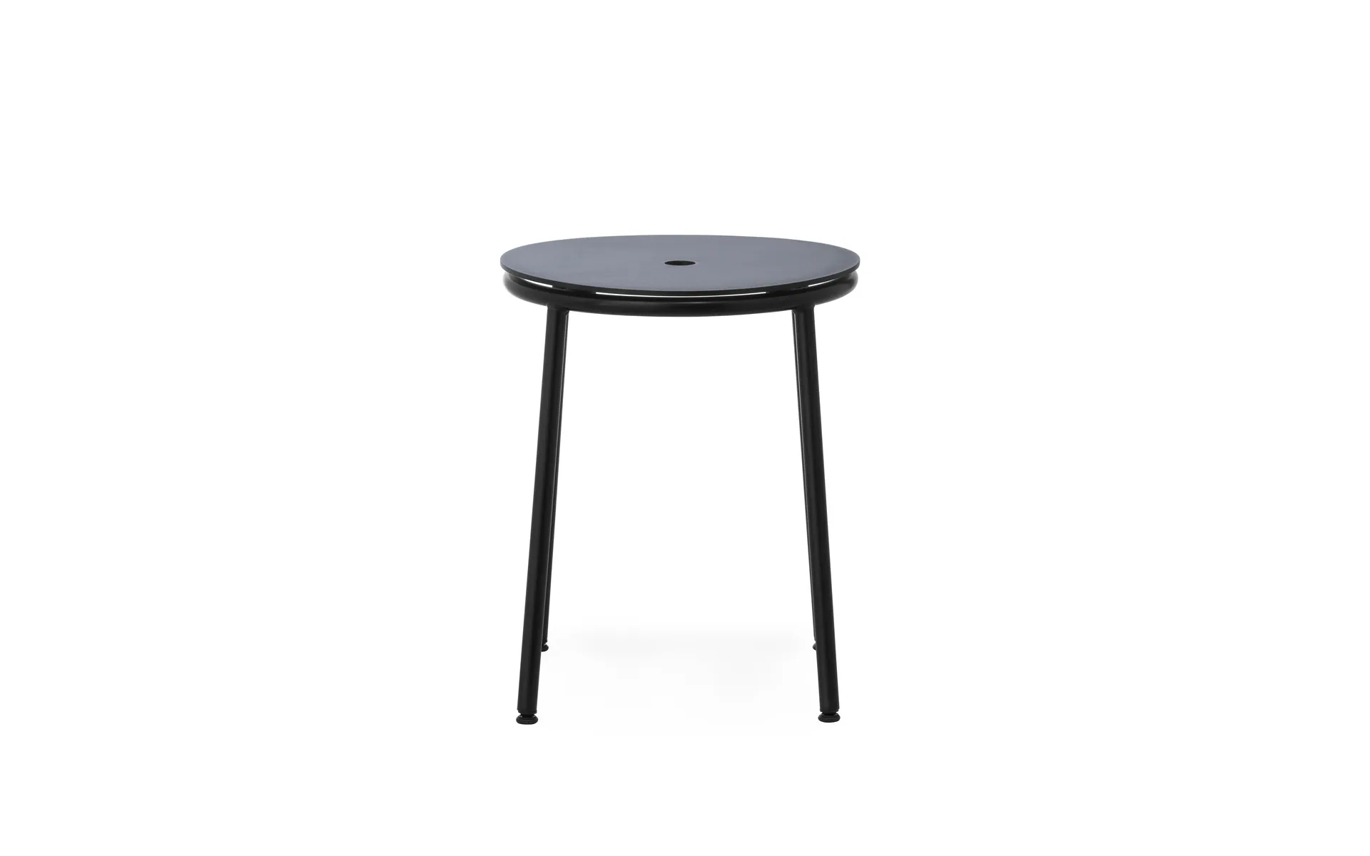 Tabouret Circa 45 cm, Aluminium noir Normann Copenhagen