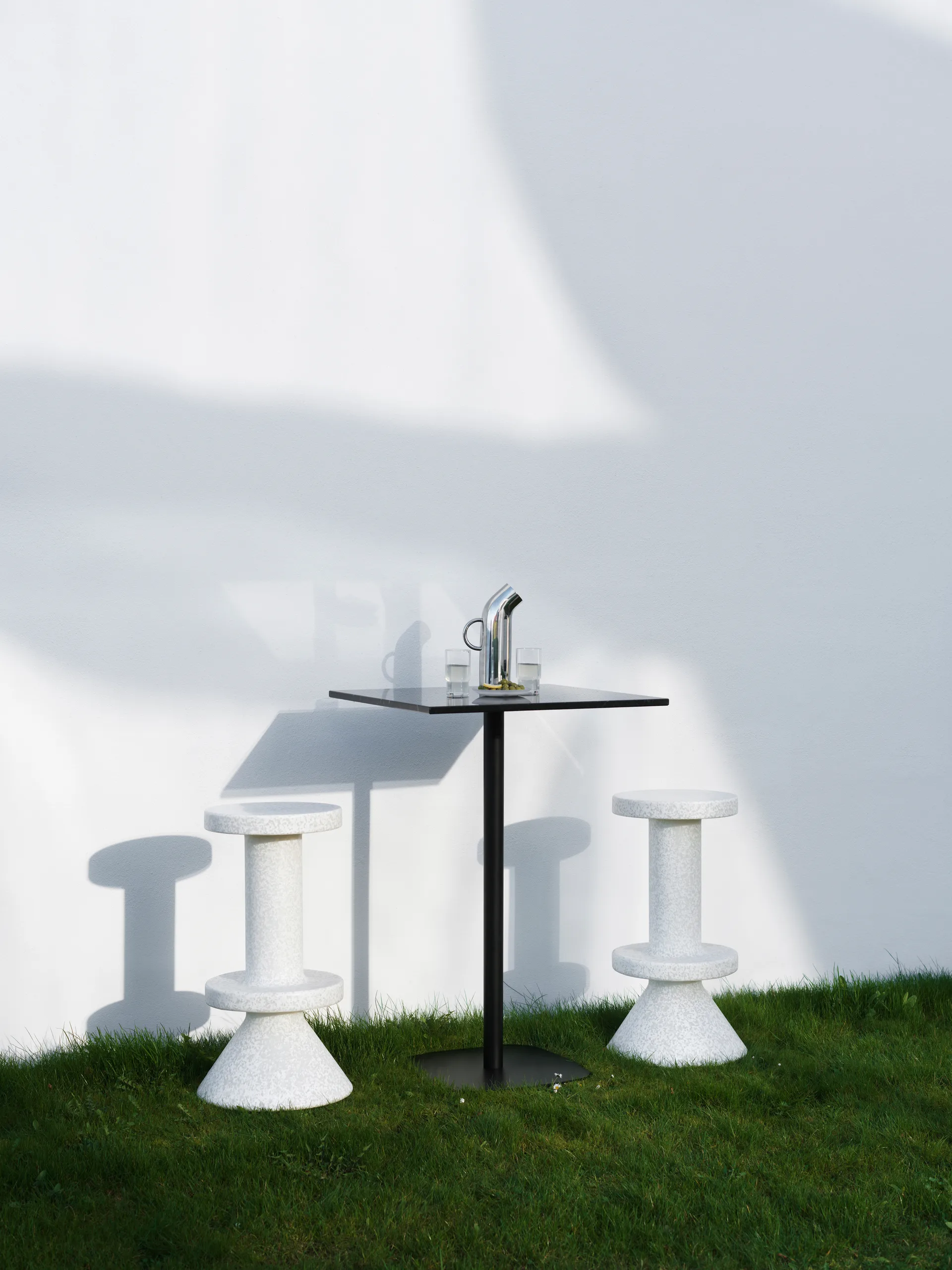 Tabouret de bar Bit 75 cm, Blanc Normann Copenhagen