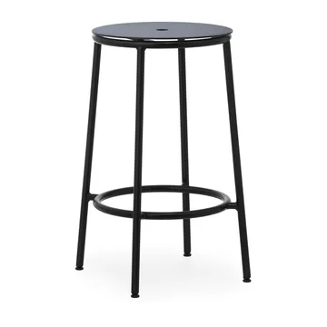 Tabouret de bar Circa 65 cm - Aluminium noir - Normann Copenhagen