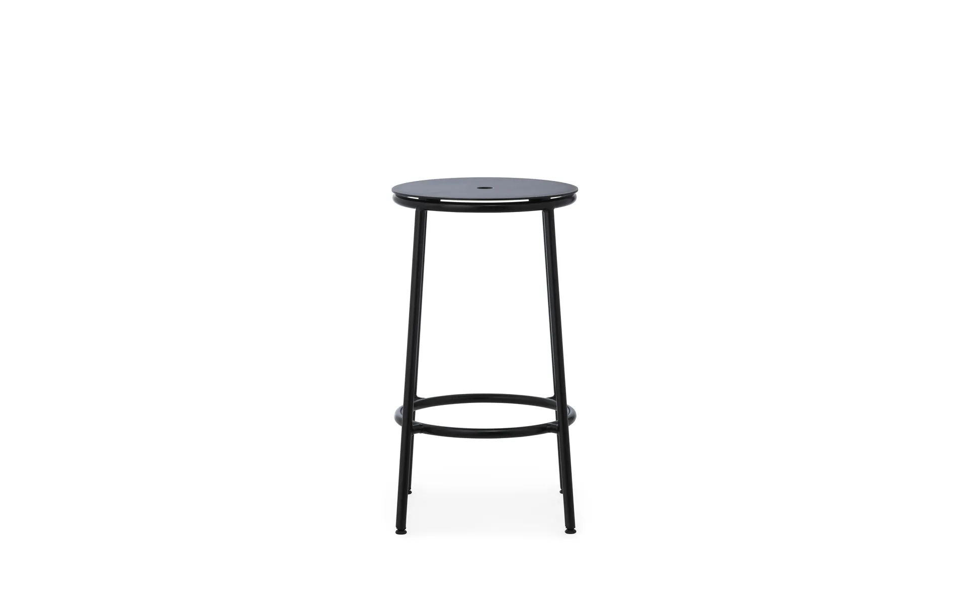 Tabouret de bar Circa 65 cm, Aluminium noir Normann Copenhagen