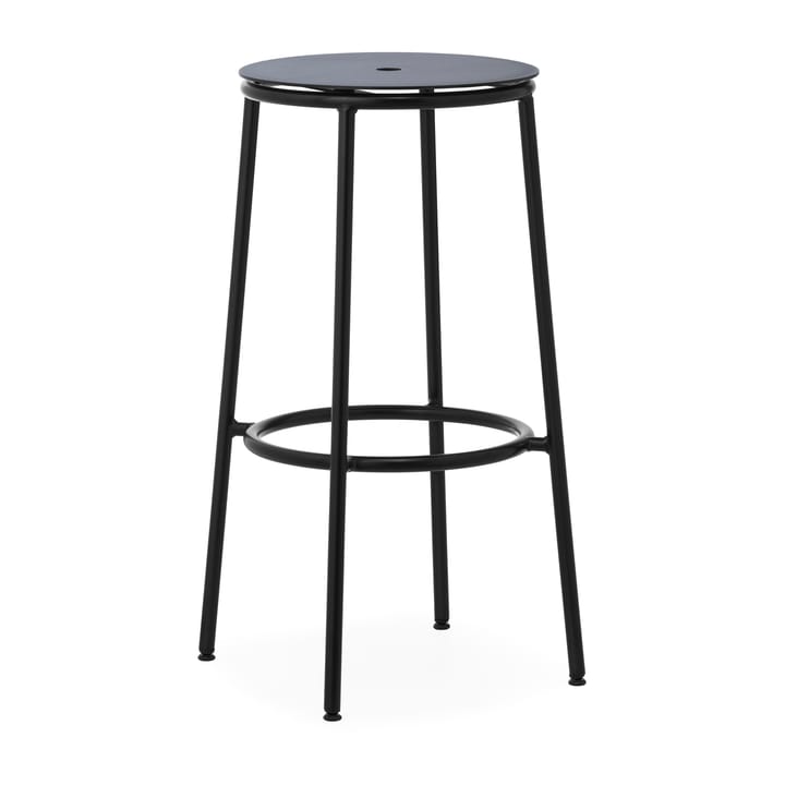 Tabouret de bar Circa 75 cm - Aluminium noir - Normann Copenhagen