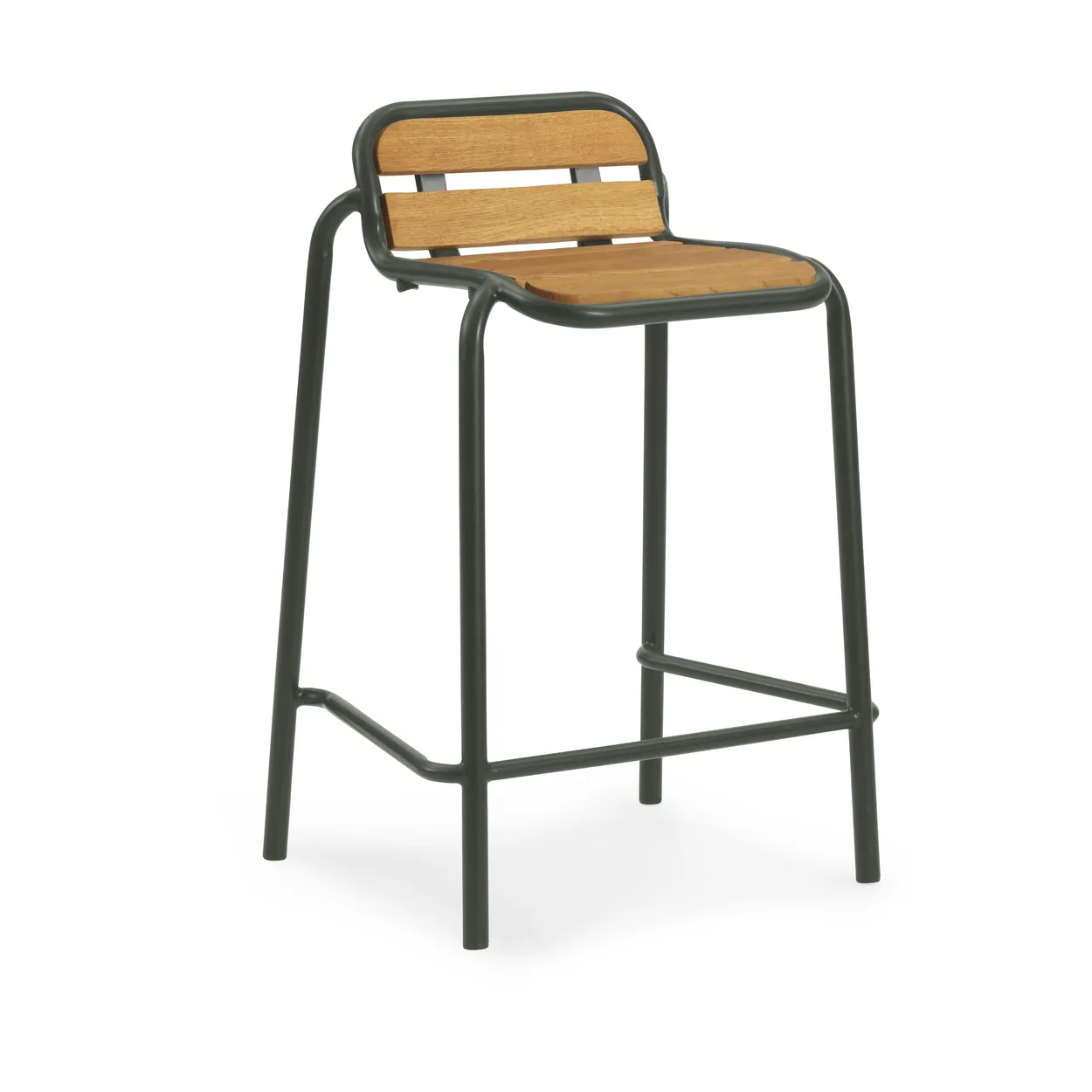 Normann Copenhagen Tabouret de bar Vig Robinia 65 cm Green