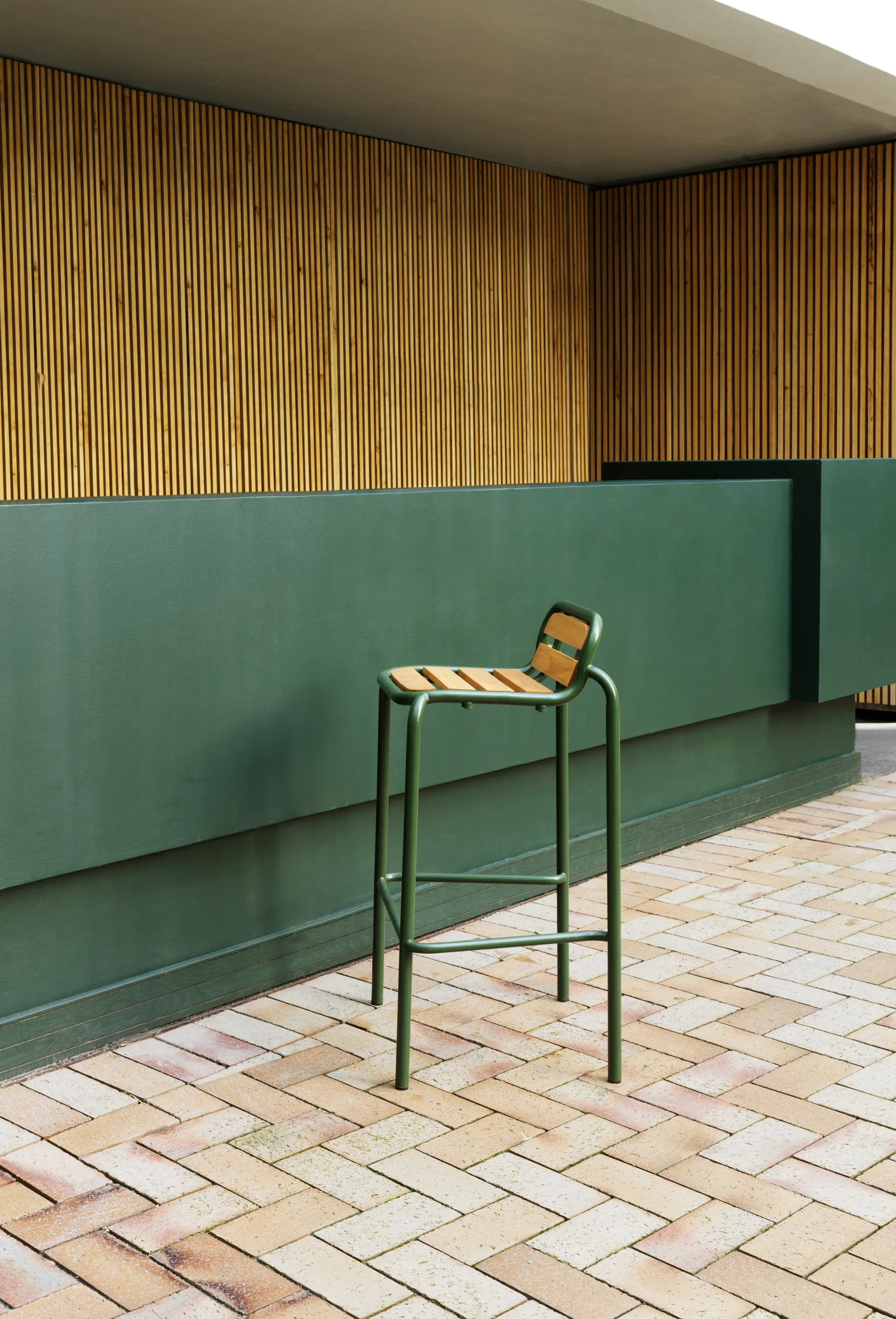 Tabouret de bar Vig Robinia 75 cm, Green Normann Copenhagen