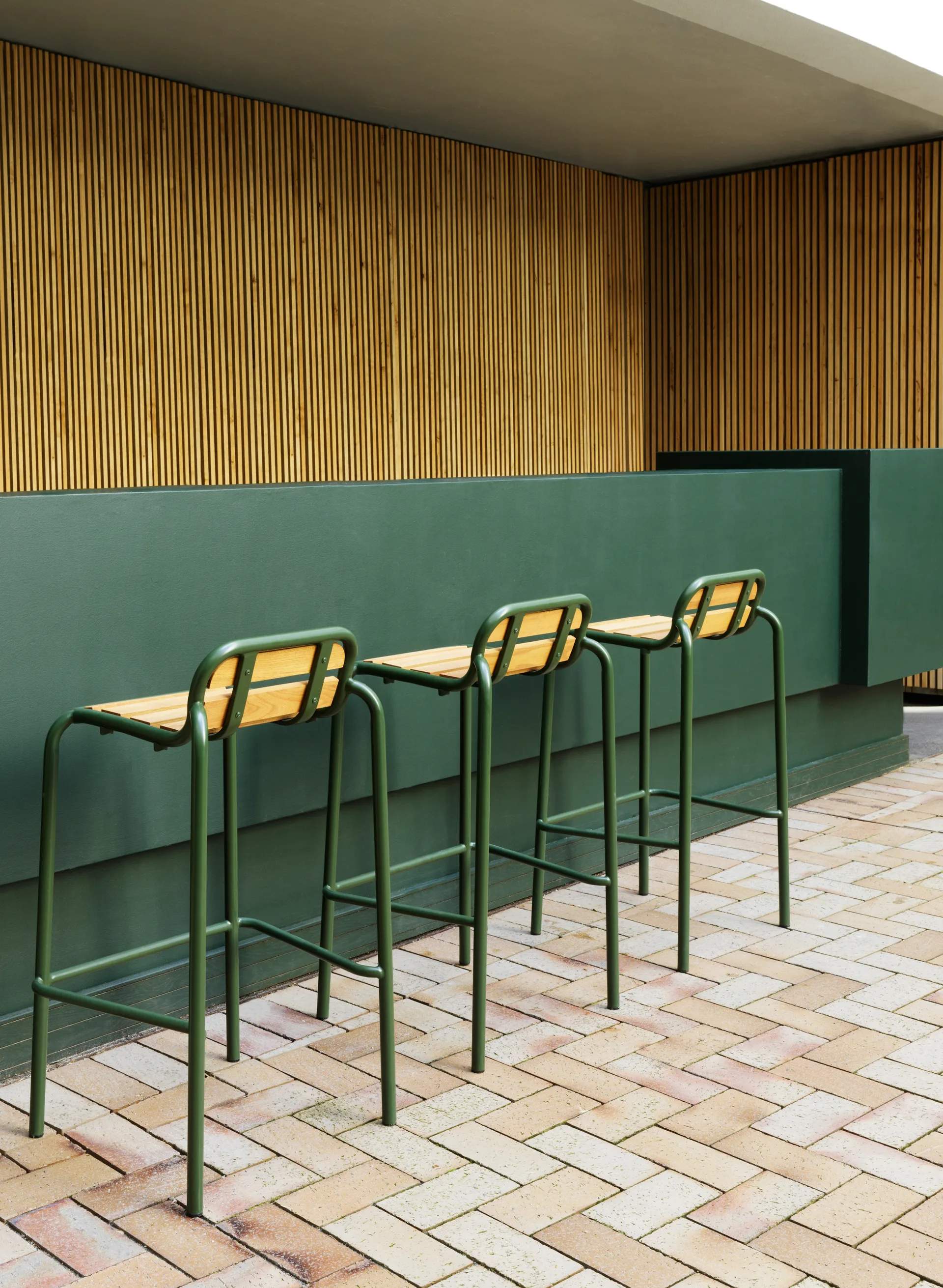 Tabouret de bar Vig Robinia 75 cm, Green Normann Copenhagen