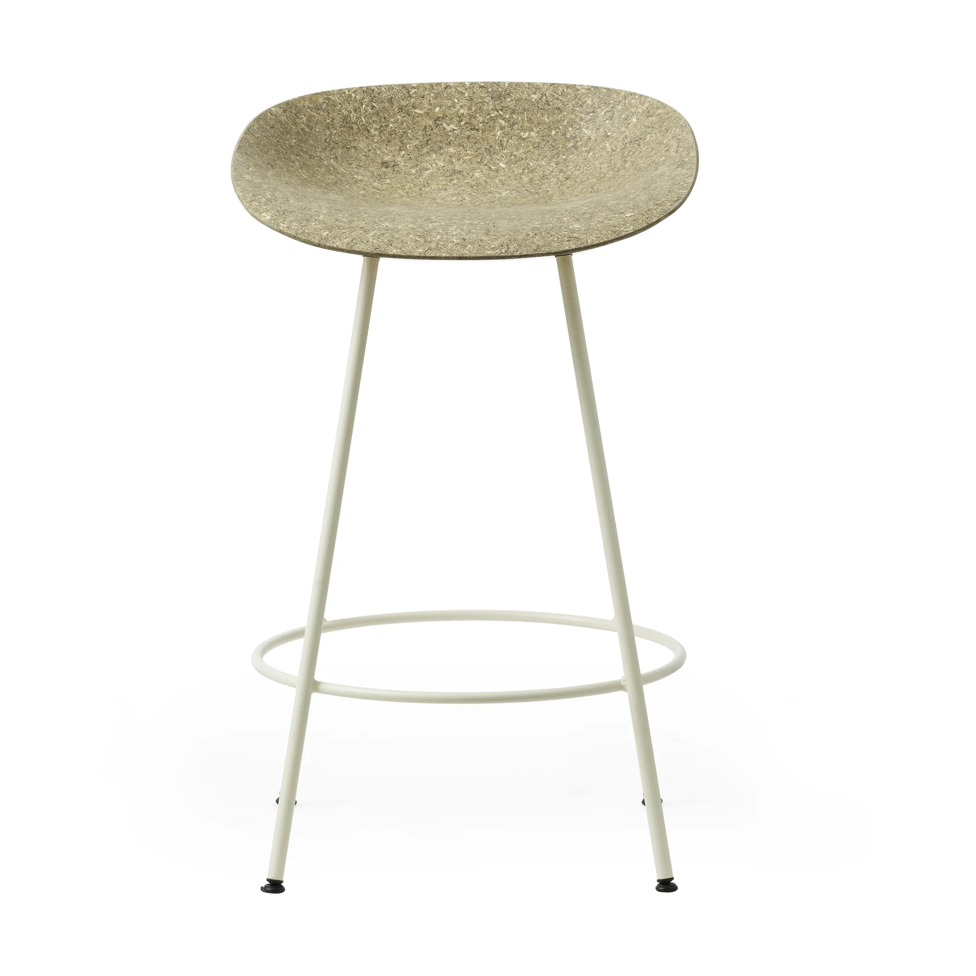 Tabouret Mat Barstool 65 cm, Seaweed-cream steel Normann Copenhagen