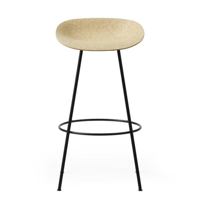 Tabouret Mat Barstool 75 cm, Hemp-black steel Normann Copenhagen