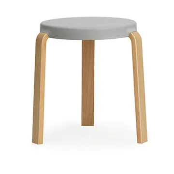 Tabouret Tap - gris-chêne - Normann Copenhagen
