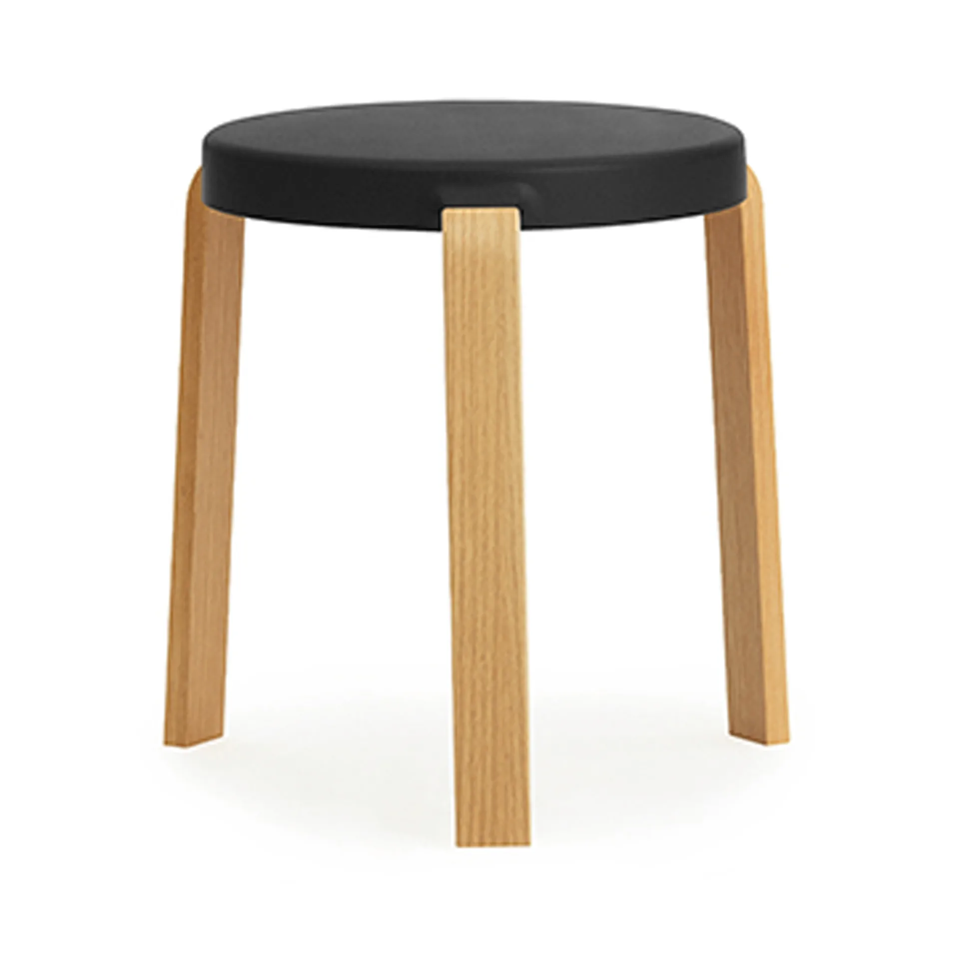 Normann Copenhagen Tabouret Tap noir-chêne