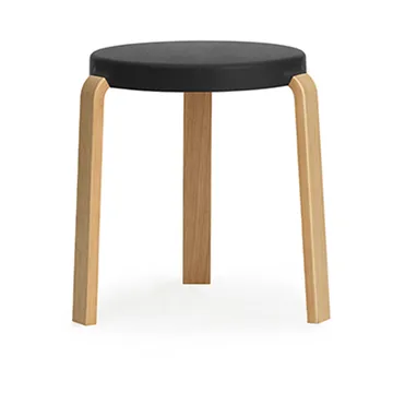 Tabouret Tap - noir-chêne - Normann Copenhagen