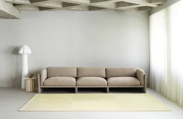 Tapis en laine Level - Jaune clair, 170x240 cm - Normann Copenhagen