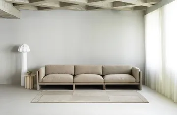 Tapis en laine Level - Warm grey, 170x240 cm - Normann Copenhagen