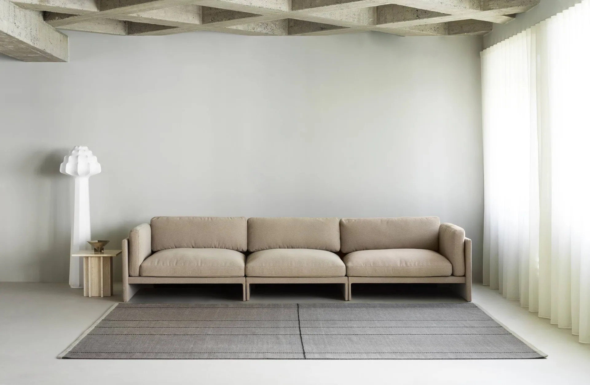 Tapis Seam 80x250 cm, Blue tones, 80x250 cm Normann Copenhagen