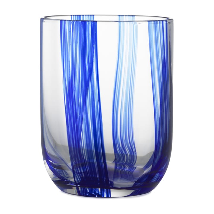 Verre à rayures 39 cl - Rayures bleues - Normann Copenhagen