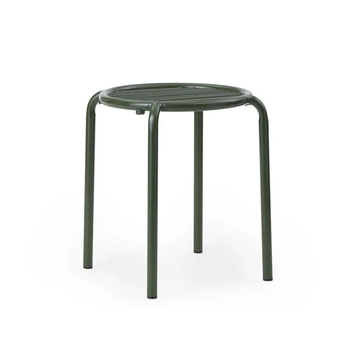 Vig tabouret rond - Vert, Ø41x46 cm - Normann Copenhagen