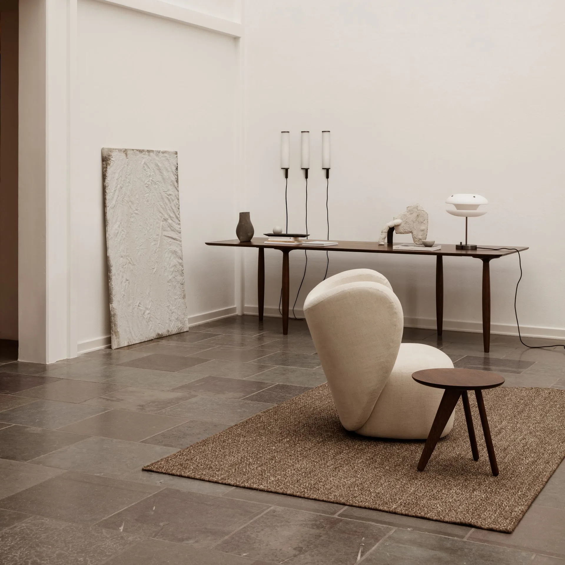 Applique murale Deco, Blanc-noir NORR11