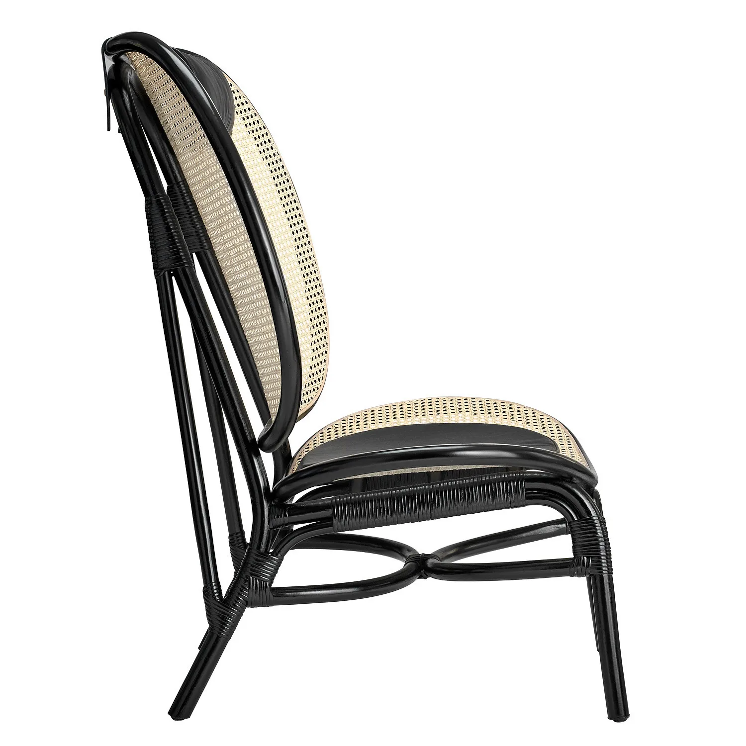 Chaise lounge Nomad, Noir NORR11