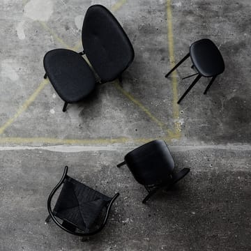 Chaise Shanghai frêne teinté noir - Noir - NORR11