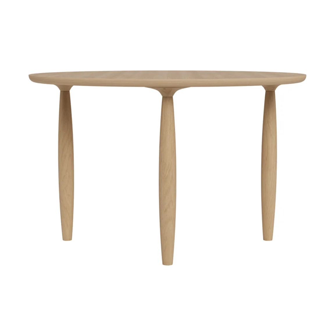 Table à manger Oku, Natural oak, Ø120 cm NORR11