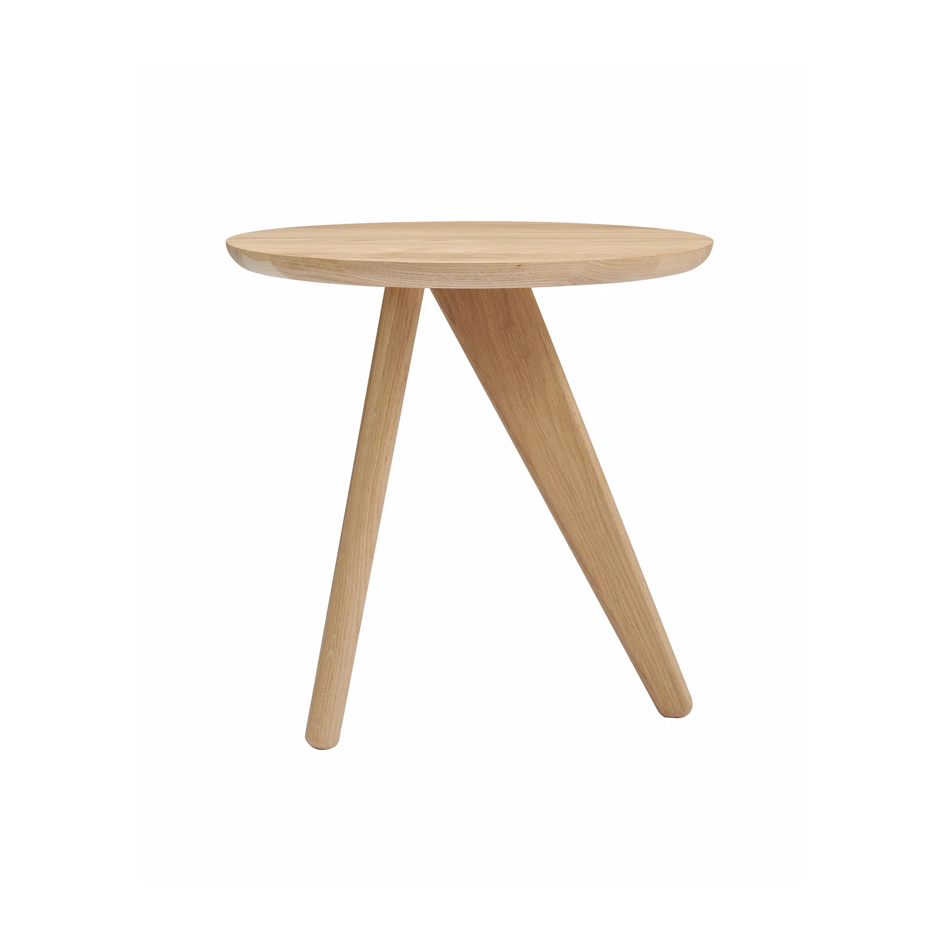 Table d'appoint Fin Ø40 cm, Chêne naturel NORR11