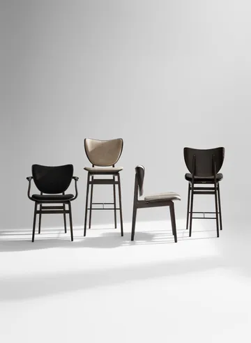 Tabouret de bar Elephant - Fumé foncé, 75 cm - NORR11