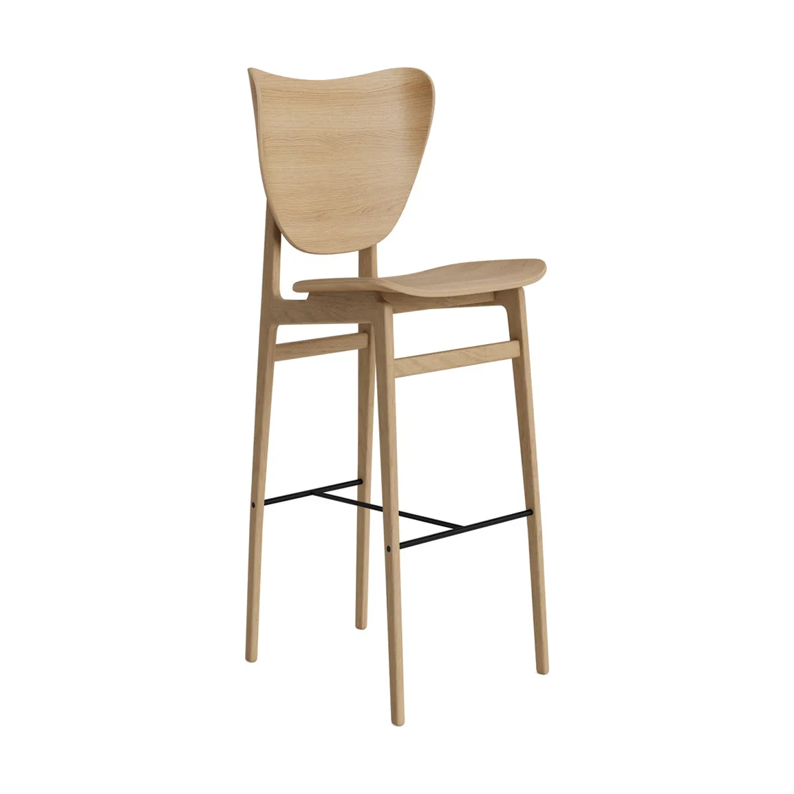 Tabouret de bar Elephant, Natural, 75 cm NORR11