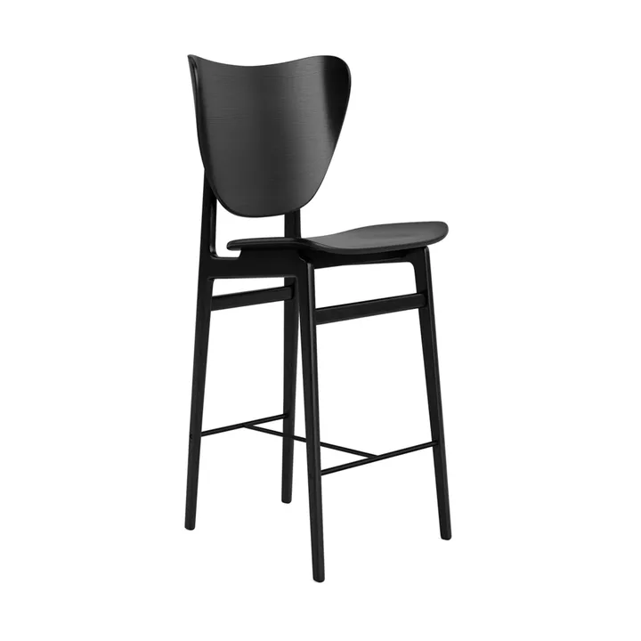 Tabouret de bar Elephant - Noir, 65 cm - NORR11