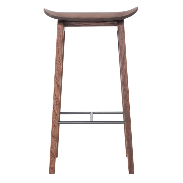 Tabouret de bar NY11 65 cm - Dark smoked oak - NORR11