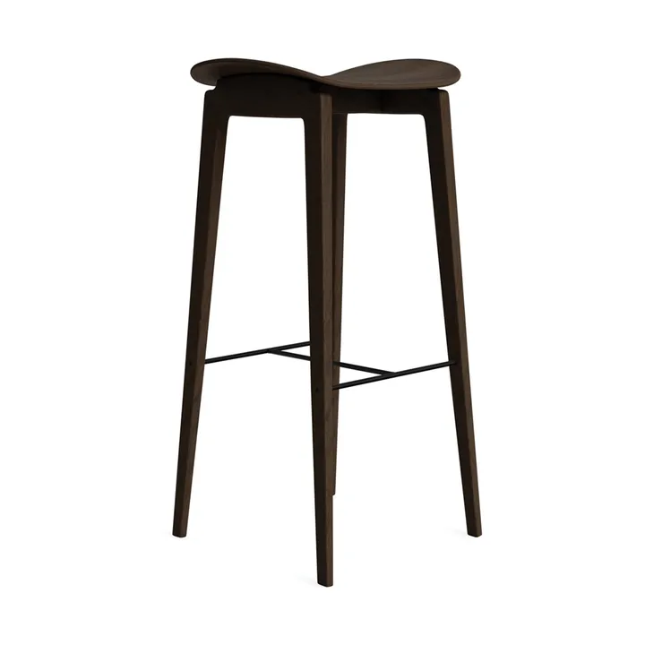 Tabouret de bar NY11 - Dark smoked oak, 75 cm - NORR11