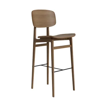 Tabouret de bar NY11 - Light smoked oak, 75 cm - NORR11
