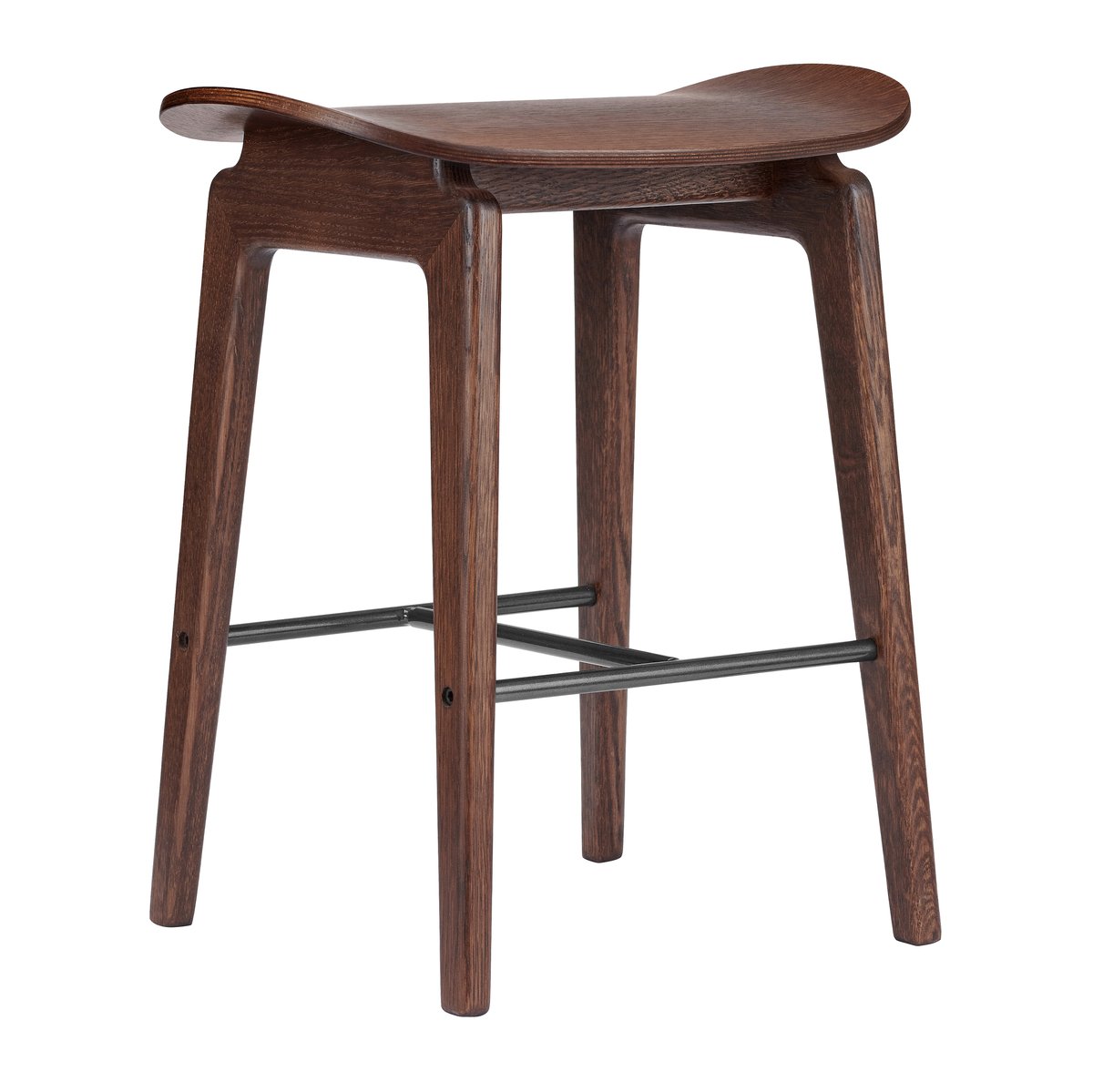 NORR11 Tabouret NY11 Chêne teinté foncé | Design Scandinave | Tabourets | Marron
