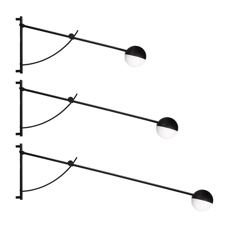 Applique murale Balancer, Noir Northern