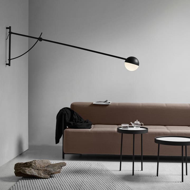 Applique murale Balancer, Noir Northern