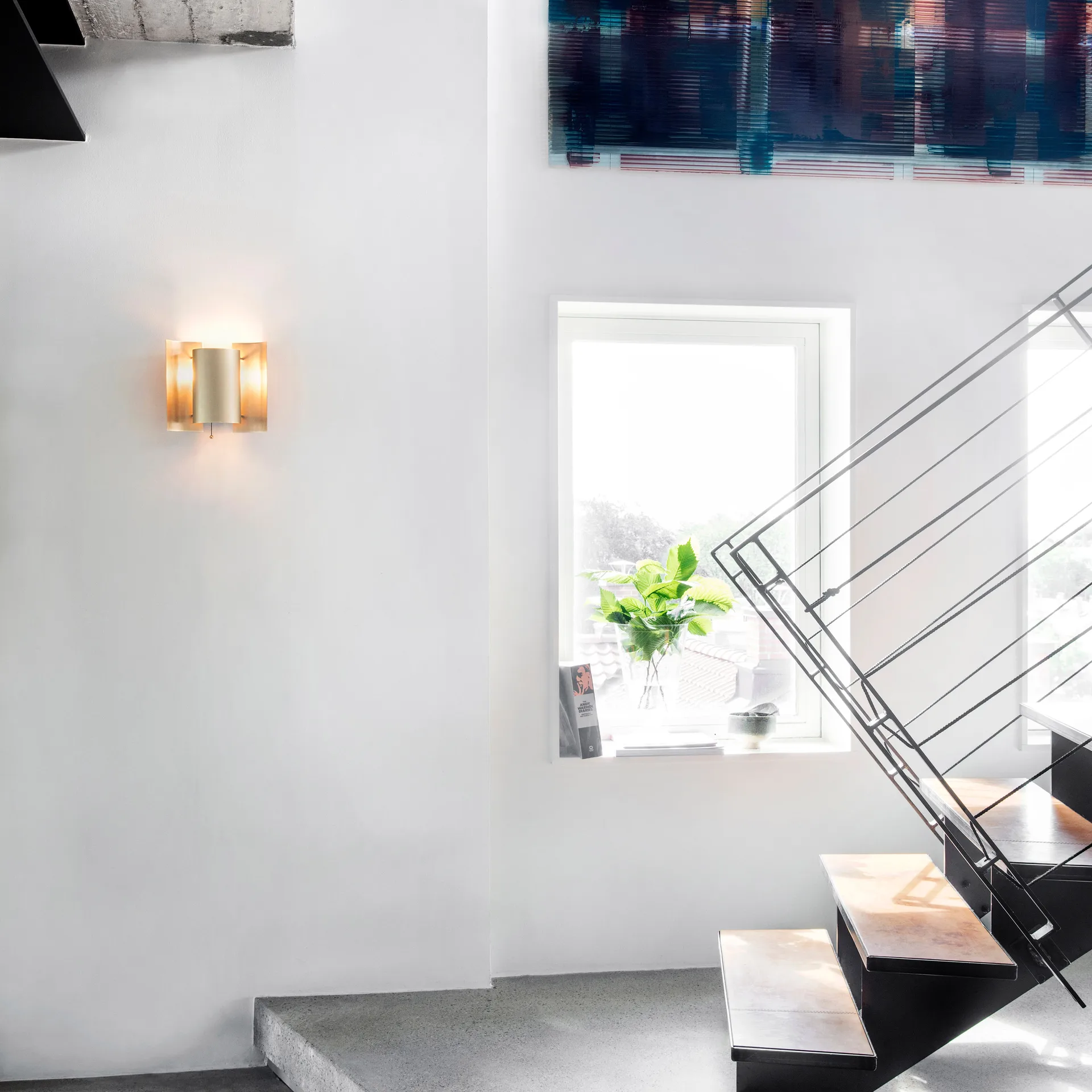 Applique murale Butterfly, laiton Northern