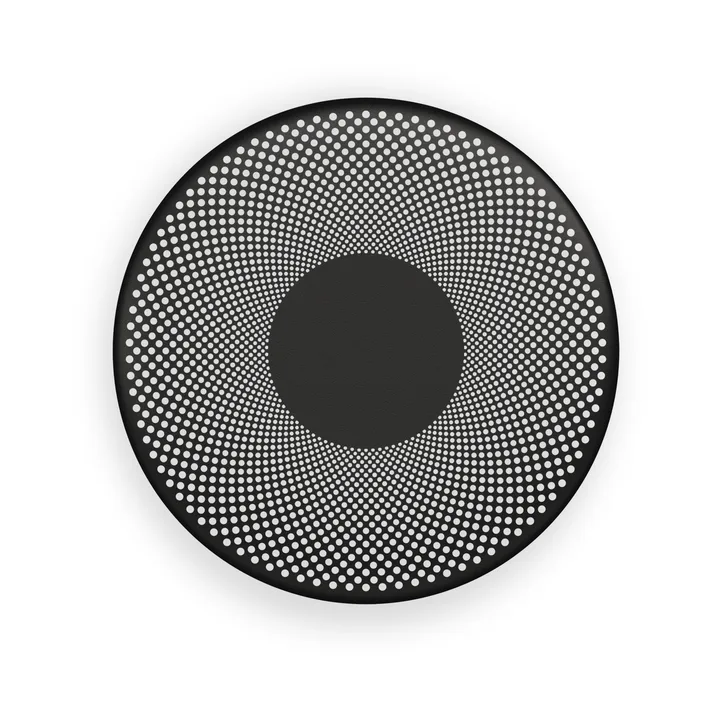 Applique murale Glint Ø25 cm - Noir - Northern