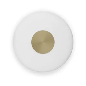 Applique murale Glint Ø25 cm - Opalglas blanc - Northern