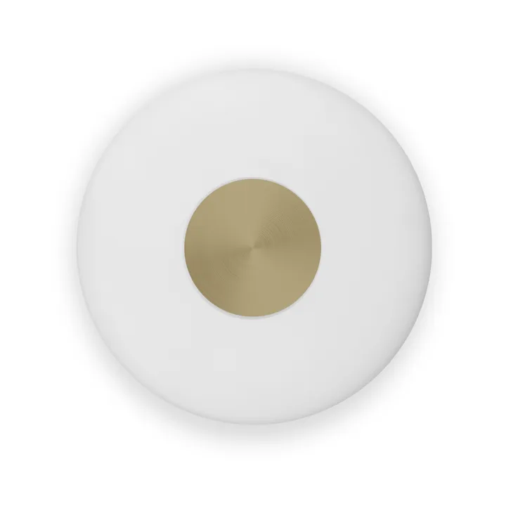Applique murale Glint Ø25 cm - Opalglas blanc - Northern