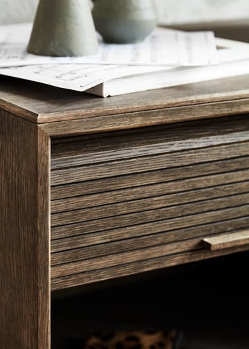 Armoire à porte battante Hifive - Chêne fumé - Northern