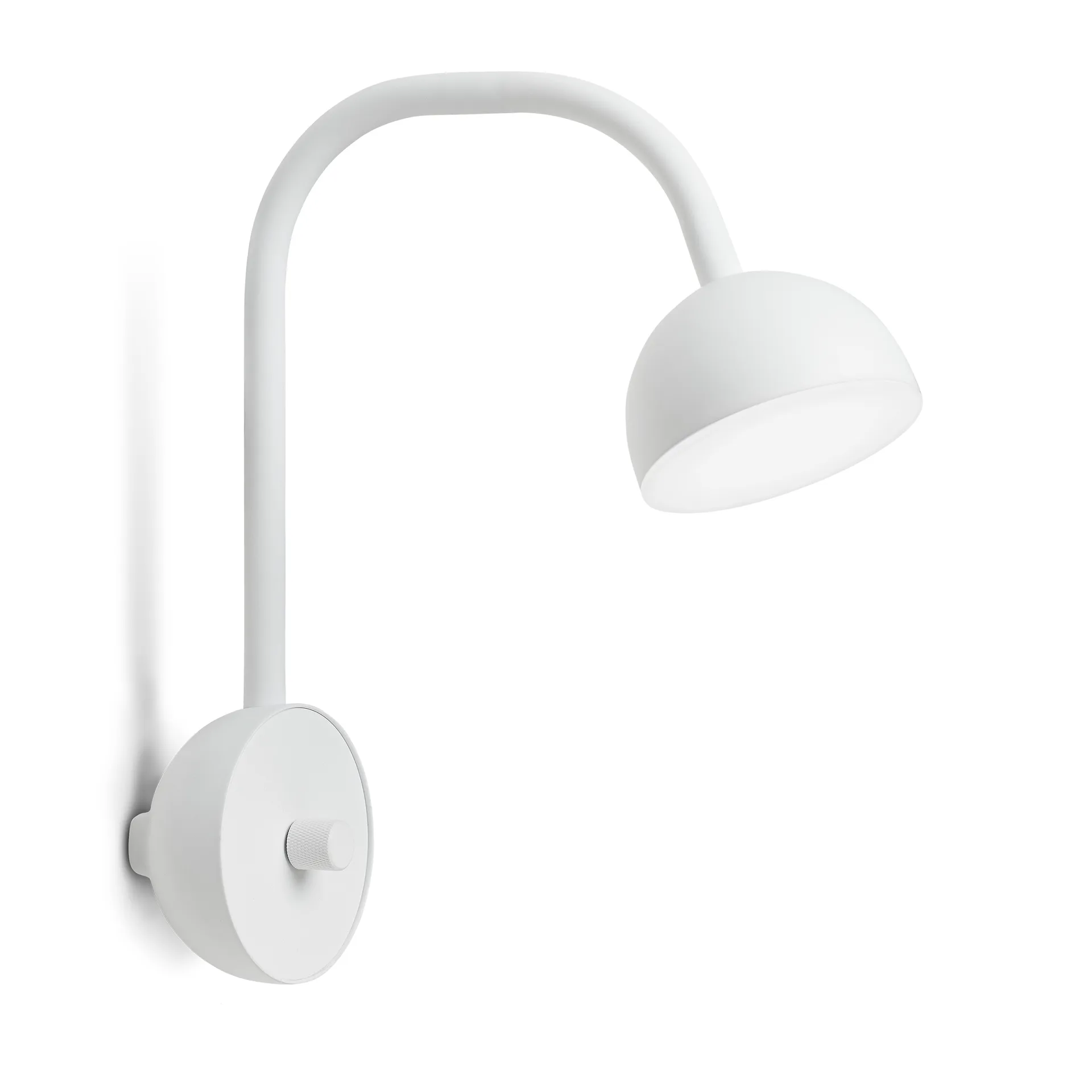 Blush applique murale, Blanc mat Northern