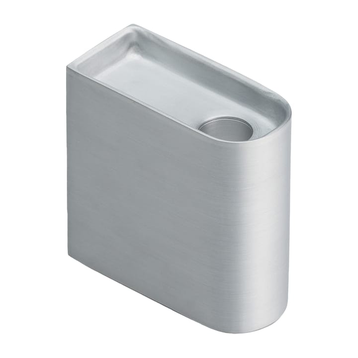 Bougeoir Monolith low - Aluminium - Northern