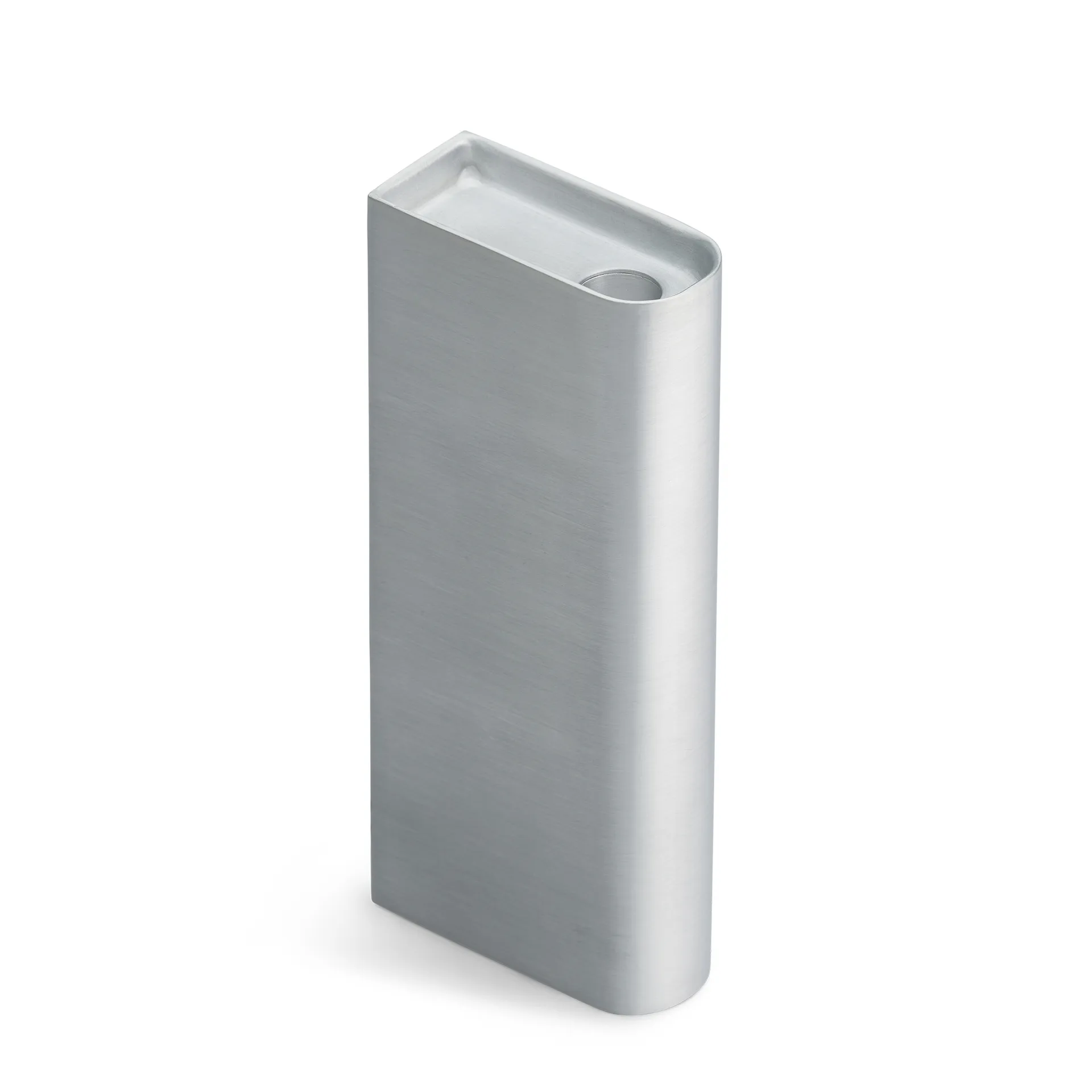 Bougeoir Monolith tall, Aluminium Northern