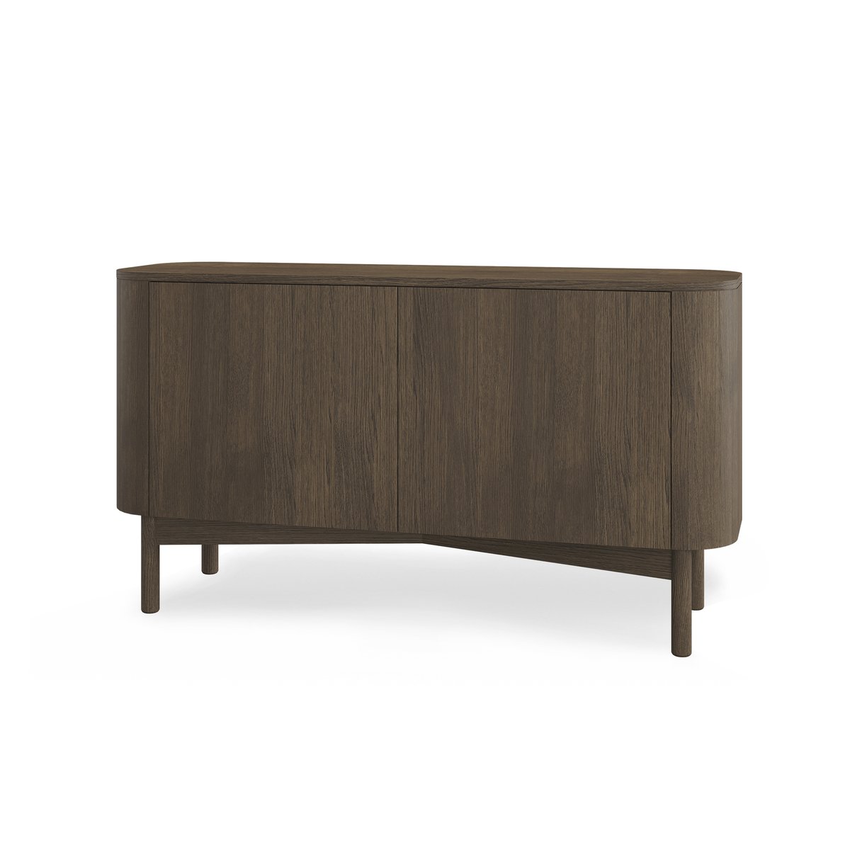 Northern Buffet Loud long 146 cm oak | Design Scandinave | Commodes & buffets | Marron
