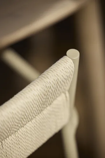 Chaise avec accoudoirs Vev - Grey beige-natural rope - Northern