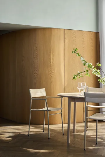 Chaise Vev - Grey beige-natural rope - Northern